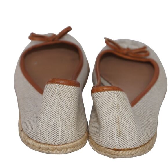 Coach Tan/Khaki Colored Espadrilles Flats, Size 10 - Picture 8 of 10
